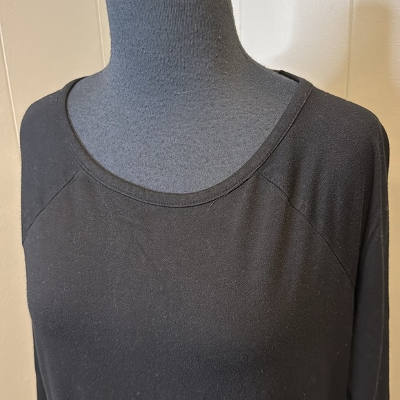 Zara W&B Women’s Small Midi Dress 2/3 Long Sleeve Small Back Cutout - Picture 2 of 5